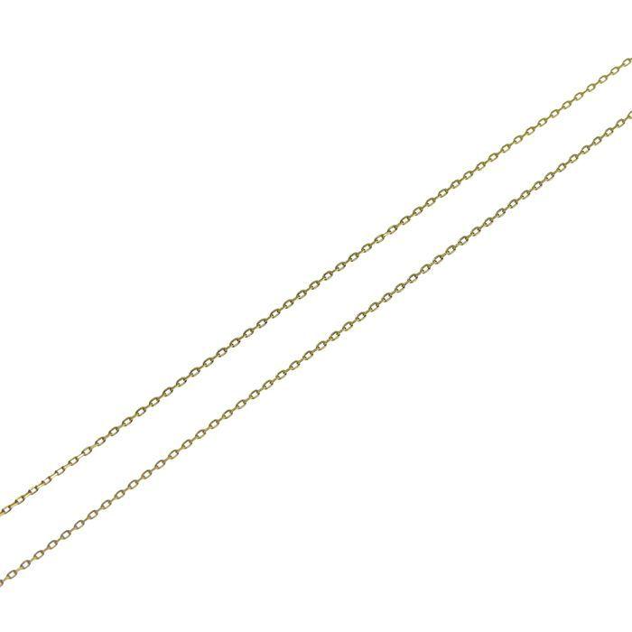 Б/у STAR JEWERLY Звездные Украшения Ожерелье с мотивом сердца и бриллиантами K18YG 750 Желтое золото Бриллиант 0,06 карата 37 см Ожерелье с удлинителем 1,0 г Аксессуары Женские