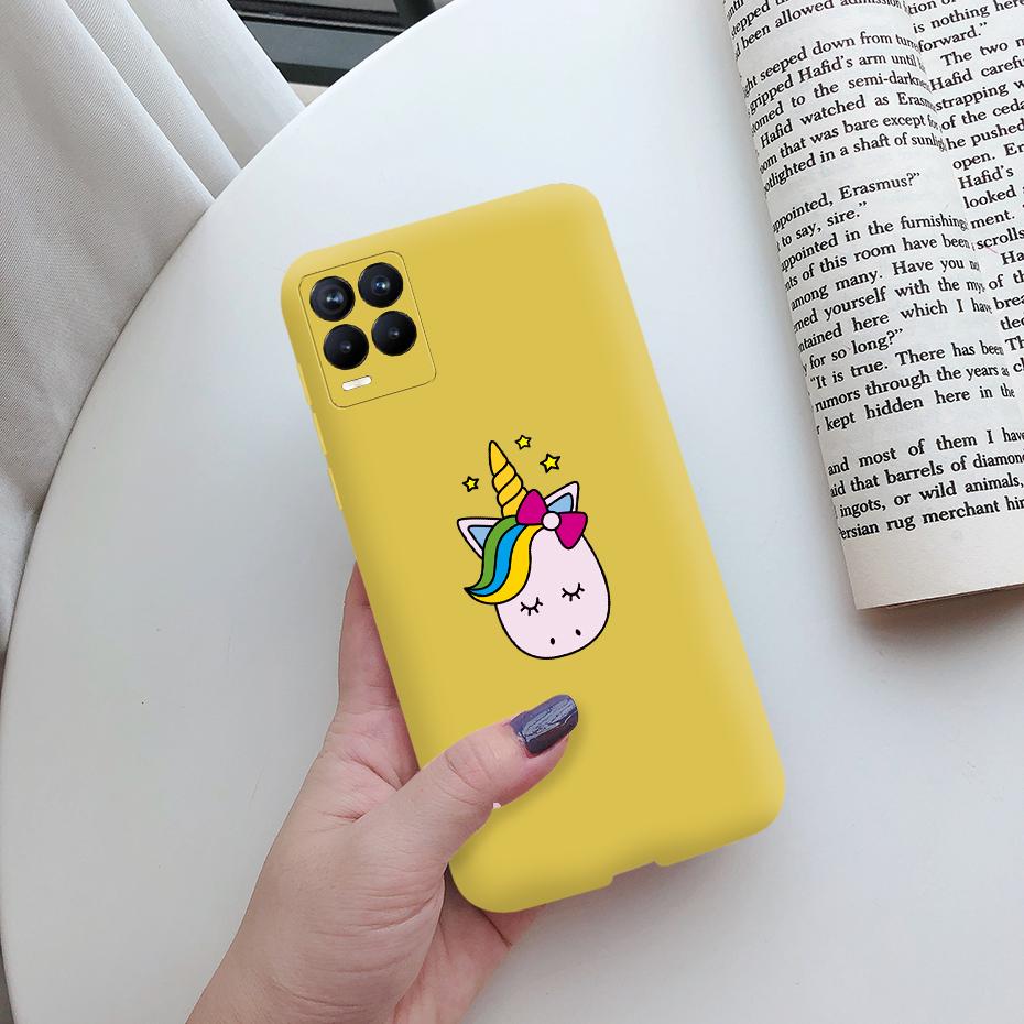 Чехол для Oppo Realme 8 Pro Милый Расписной ТПУ Силикон Ударопрочный Мягкий Задняя Крышка Телефона для Realme 8 Pro Глобальная Версия 6.4" Чехол