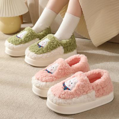 Женские теплые уличные ботинки из хлопка