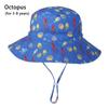 Hats UV Protection Neck Ear Cover Baby Sun Hat with Adjustable Chin Strap Bucket Hat Beach Cap
