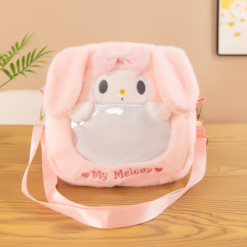 Маленький рюкзак с рисунком милой девушки в виде сердца, рюкзак через плечо, визуальная сумка для боли, рюкзак большой емкости