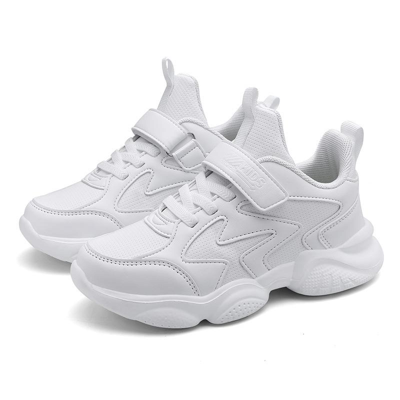 New children's sports sneakers, suitable for both boys and girls, breathable mesh design, perfect for school and casual wear in autumn