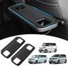 Силиконовые коврики на спинку сиденья Mozan, набор из 2 шт. для Honda Stepwgn RP6 RP7 RP8 N-BOX JF3 JF4 JF5 JF6 Freed GT GB, нескользящие, водонепроницаемые, JDM, индивидуальные, черные