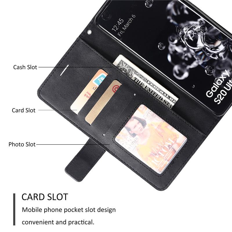 Флип кожаный чехол для Samsung Galaxy S10 S8 S9 S20 Plus Ultra S 20FE Note 9 10 Plus Lite S7 edge чехол для телефона чехол-кошелек Etui