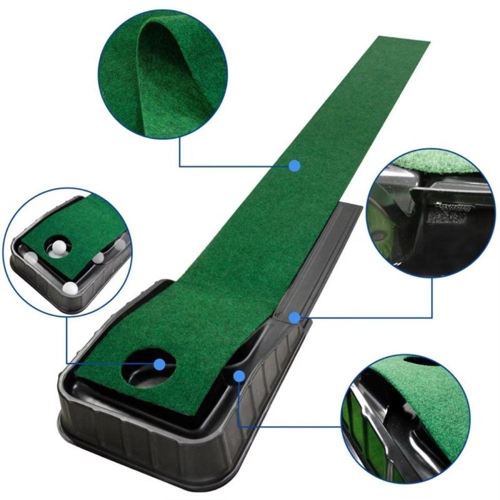 Fairway Trainer Putting Green Mat Practice Equipment Golf Putter Trainer  Golf Supplies