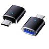 Адаптер USB 3.0 OTG, конвертер USB-C в USB A, подходящий для Macbook, Samsung, Xiaomi, Huawei, светодиодный разъем USBC OTG