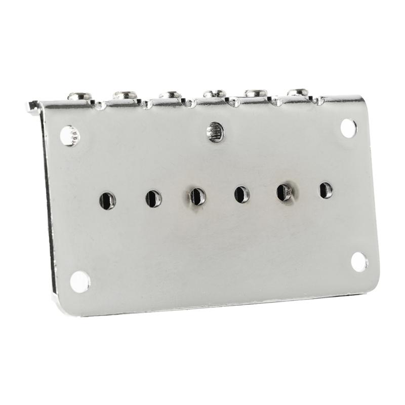 6-струнная 78-миллиметровая электрогитара Hardtail Bridge, хвостовая труба, седловидный мост с верхней загрузкой, совместимый с Strat