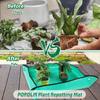 Waterproof Foldable Planting Mat Garden Mat Garden Potting Pad for Flowerpot Transplanting Mixing Soil Plant Pruning Garden Tool