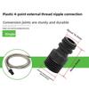 10 шт. Адаптер для крана с резьбой 1/2" BSP, Быстроразъемные соединители для садового шланга, Фитинги для поливочной трубы для домашнего садоводства