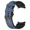 Classic Leather+Silicone Strap For Samsung Galaxy Watch 7 6 5 Pro 40mm 44mm No Gaps Band Watch6 4 Classic 47 43 46mm Curved End Bracelet