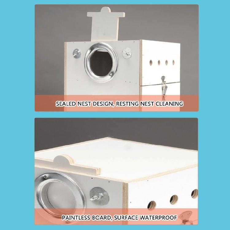 Клетка-гнездо, укрытие, жердочка, домики-укрытия для попугаев и волнистых попугайчиков для зоомагазинов