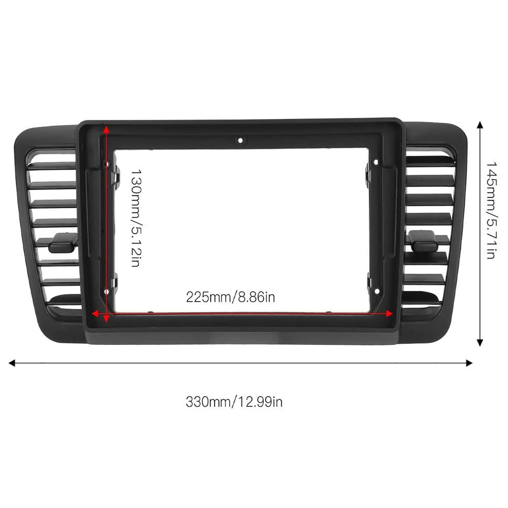 Панель-рамка для автомобильной стереосистемы Double Din для Subaru Outback Legacy