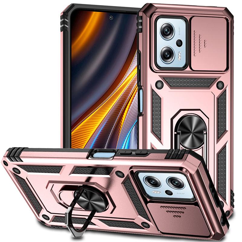 Для Xiaomi Poco X4 GT 5G чехол магнитный держатель кольцо бронированные чехлы для Poko Little X4 GT X4GT PocoX4 GT 5G сдвижная крышка объектива защитная крышка