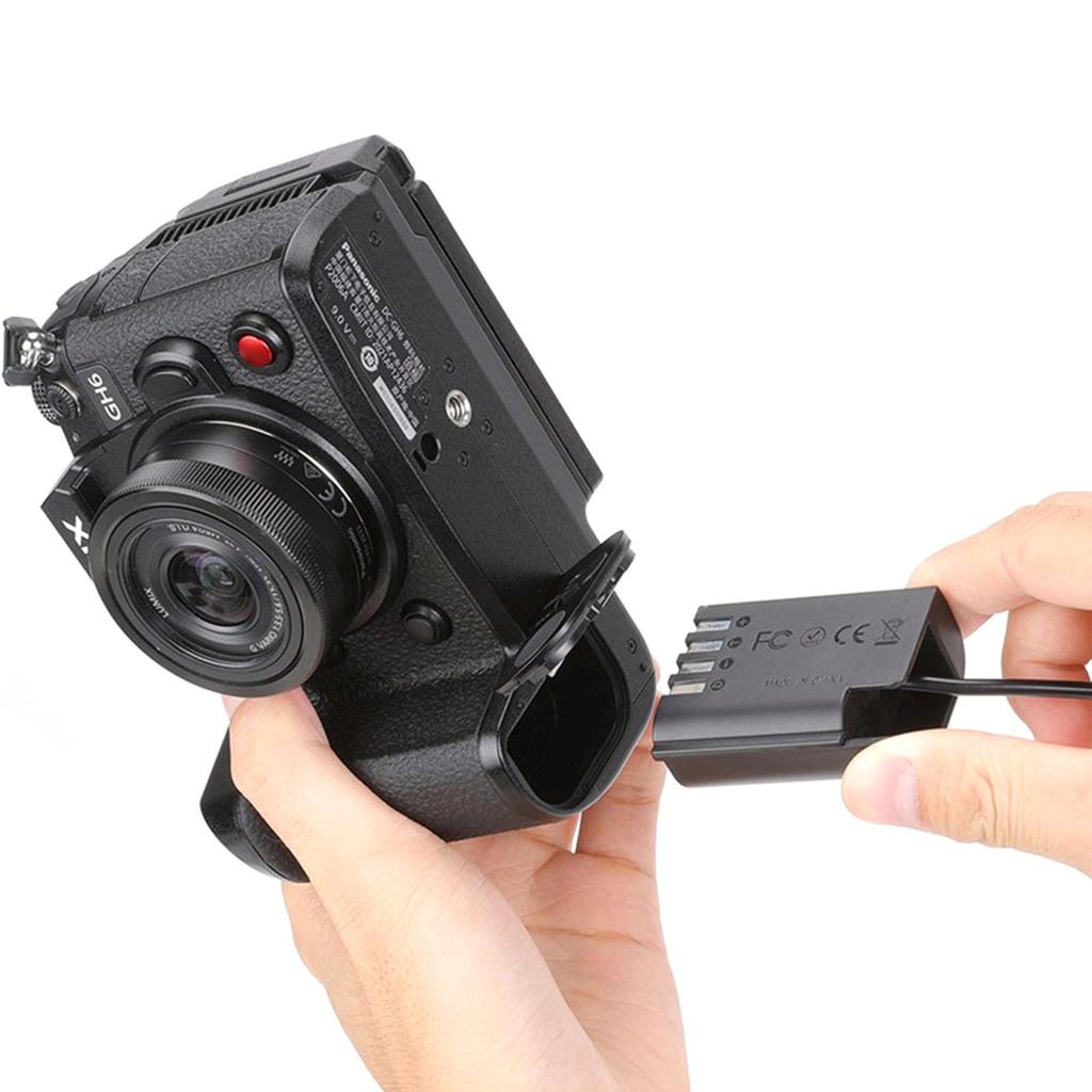 Кабель-адаптер питания Type-C к DMW-BLK22/DMW-DCC17 с фиктивным аккумулятором для камеры DMC-GH3 GH4 GH5 GH5S GH6-G9