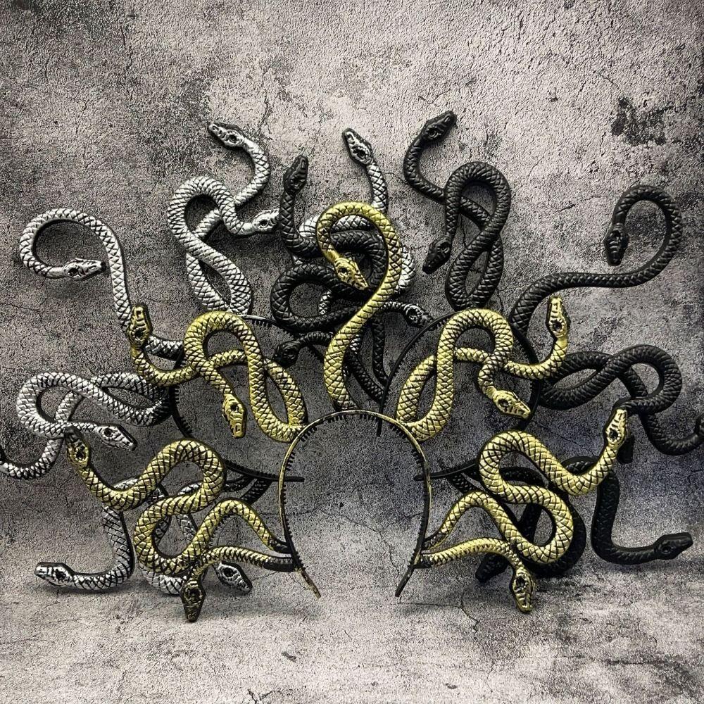 Snake Halloween Headband Realistic Hair Accessories New Hair Hoop  Party Supplies