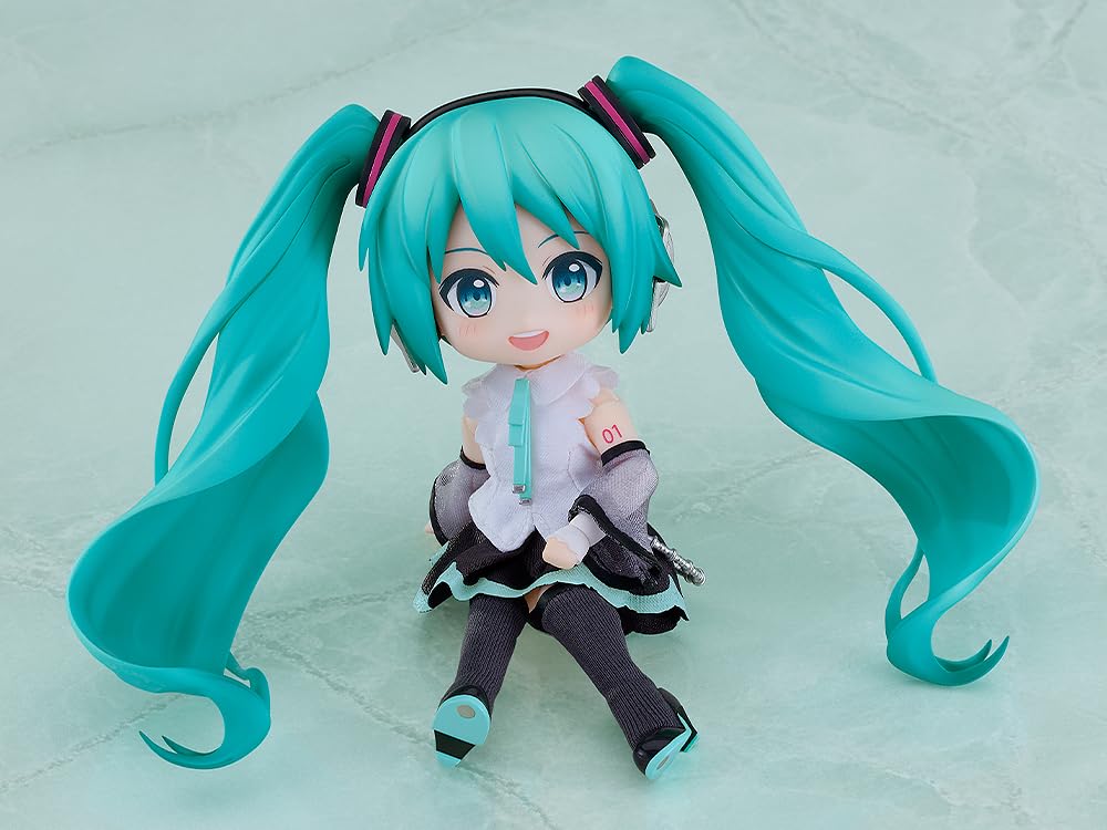 Good Smile Company Кукла Нендороид Персонажи Пиапро Хацунэ Мику NT и Пластиковая Раскрашенная Подвижная Фигурка Без Масштаба Ткань, Магнит,