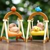 Capybara Swing Model Pvc Animal Toy For Home Or Office Display Collectors Item