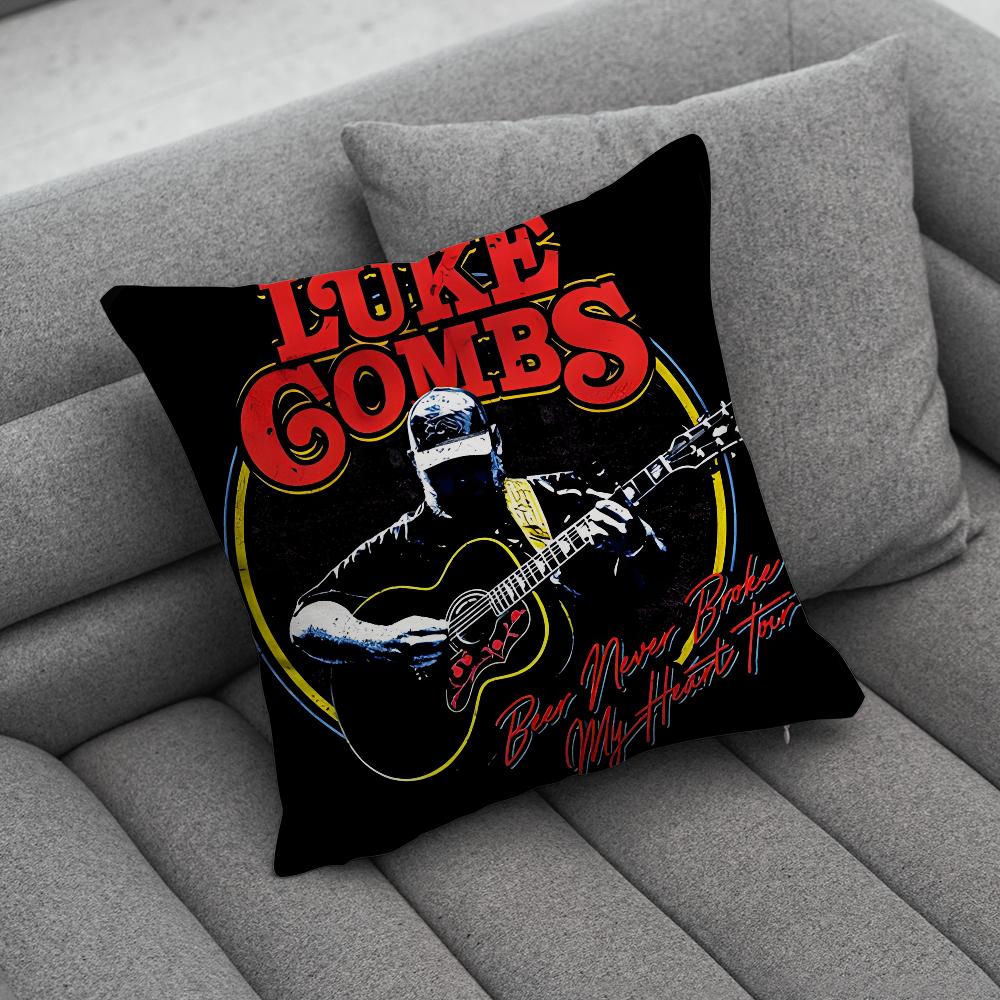 Singer LLuke CCombs Pillow Case Soft Cushion Cases for Farmhouse Sofa Decor Home Decorations and Protector