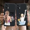 For Moto Edge 30 Neo 30 Lite Bumper Shell Flower Couple Love Heart Printing Phone Case For Motorola Edge30 Neo 30Neo Soft Capas