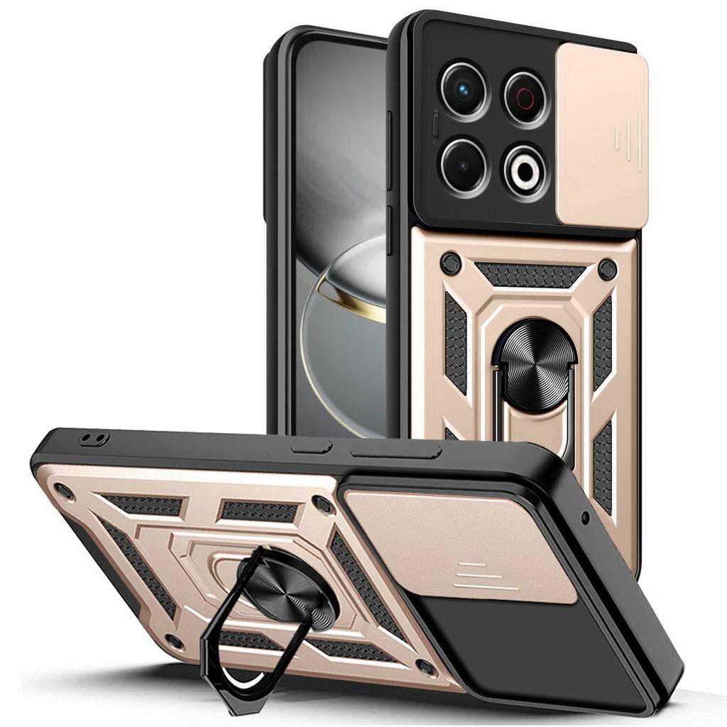 Защитный чехол для камеры Tecno Spark 30 Pro 30C 20 Pro + 20c 10 Pro Spark Go 2025 Go 1 Armor Hybrid Metal Ring Holder Back Cover