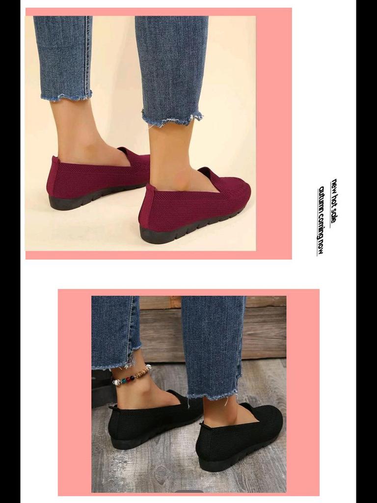 Женские повседневные туфли-рыбаки на плоской подошве, размер 42 — идеальный вариант для мам среднего и пожилого возраста