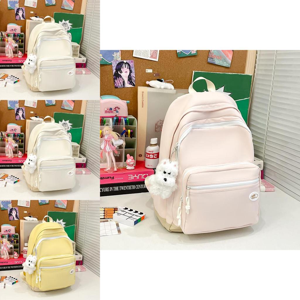 Girls Backpack For School With Slim Nylon Construction And Student Comfort Features