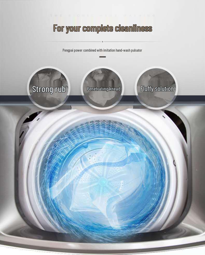 13kg Fully Automatic Washing & Drying Machine - Full English Version