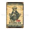 Imperial Guard Recruitment Poster Metal Plaque Living Room Garage Rusty Cinema Designing Tin Sign Poster
