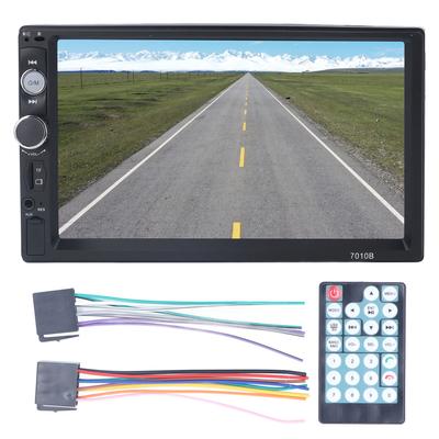 2Din автомобильный стерео радиоприемник 7 дюймов сенсорный экран Mirror Link Bluetooth MP5 плеер USB FM приемник