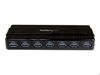 HUB - STARTECH.COM - ST7300USB3B - USB 3.0 Hub with Power Supply - 7 Ports
