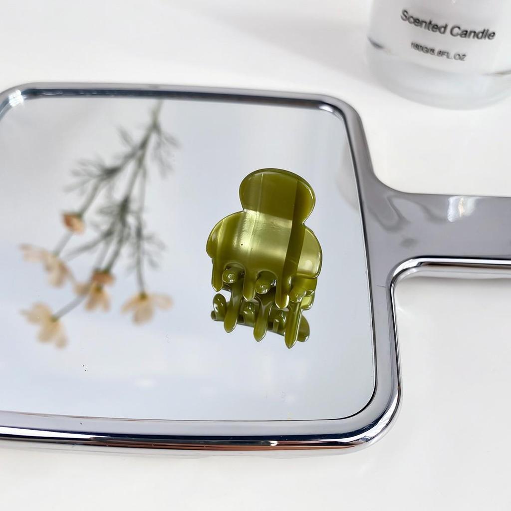 Корейская мини-заколка-краб с дофамином: Милые аксессуары для волос для женщин и детей