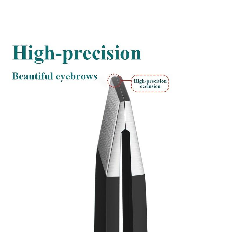 1/4 шт. Клипсы для подстригания бровей из нержавеющей стали Профессиональный набор пинцетов Очень точные щипцы для удаления волос на лице Инструмент для макияжа красоты