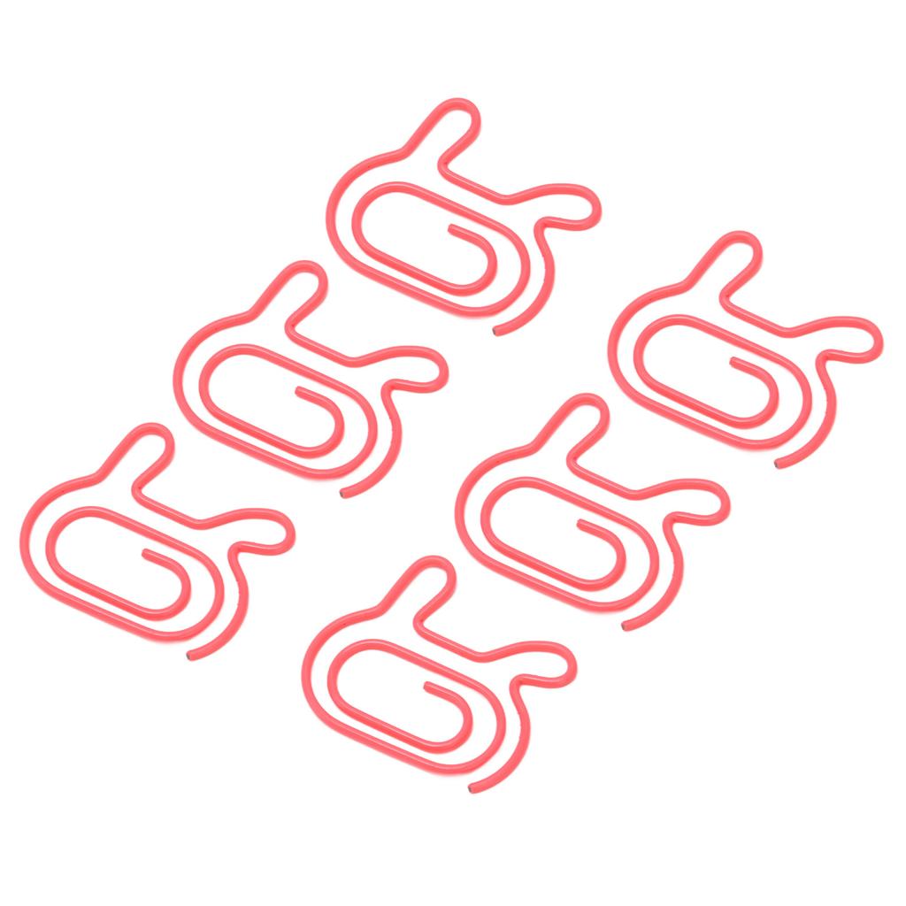 100 шт. Скрепки для бумаги с повышенной устойчивостью к скольжению, предотвращение ржавчины, процесс покрытия, изысканная офисная бумага 