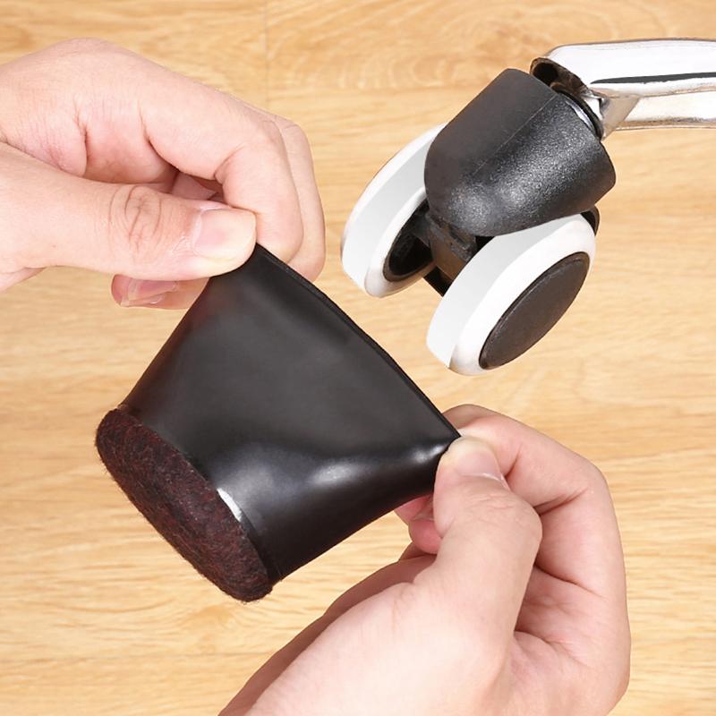 Резиновая кровать, офисное кресло, стопор колеса, ножки мебели, подставки под колеса, ножки стульев, защитные накладки на пол, войлочные накладки на дно, предотвращающие царапины