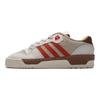adidas Originals Rivalry Нескользящие Амортизирующие Прочные Низкие Кеды для Скейтборда Унисекс Кроссовки Белые Красные Коричневые IE7772