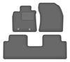 Велюровые графитовые коврики для: Toyota Avensis III T27 универсал, лифтбек, седан (2009-2018)