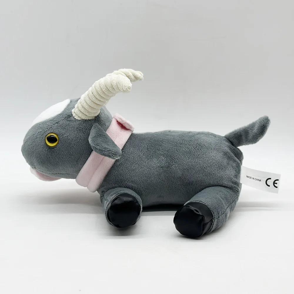 New Game Goat Simulato Plush Doll Toy 22CM Cartoon Cute Soft Goat Game Merchandise Room Decoration Christmas Birthday Gift