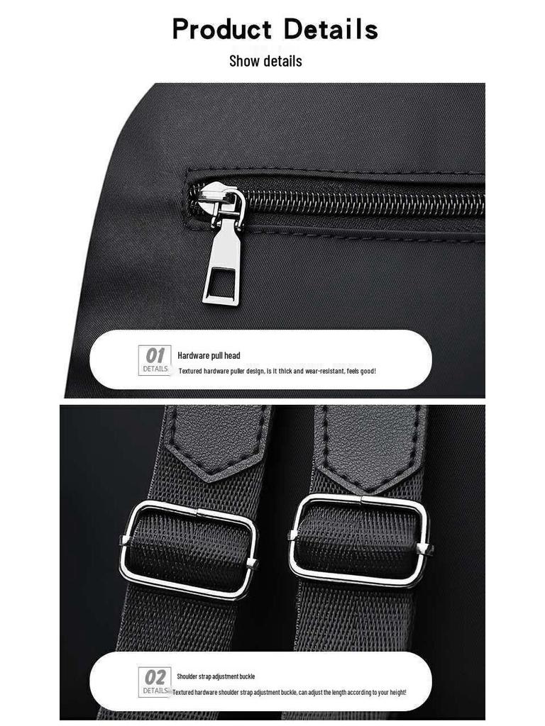 2025 Износостойкий Женский Мини Рюкзак Оксфорд в Корейском Стиле: Большая вместимость, легкий для путешествий и поездок на работу