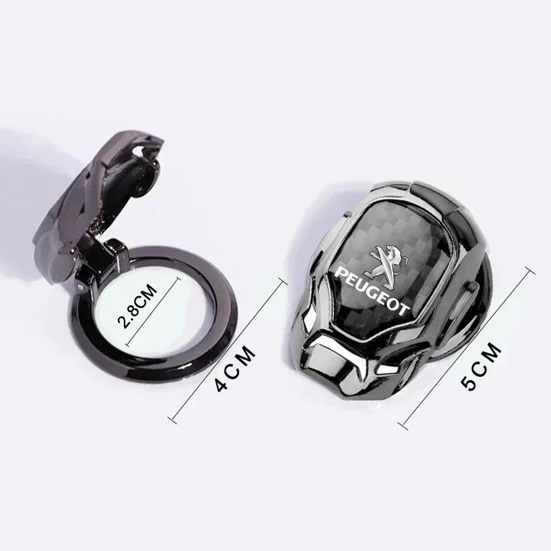 Car Sticker Car One-Click Start Button Cover Decoration Sticker Protection Cover For Peugeot 206 308 307 208 207 3008 2008 508 4