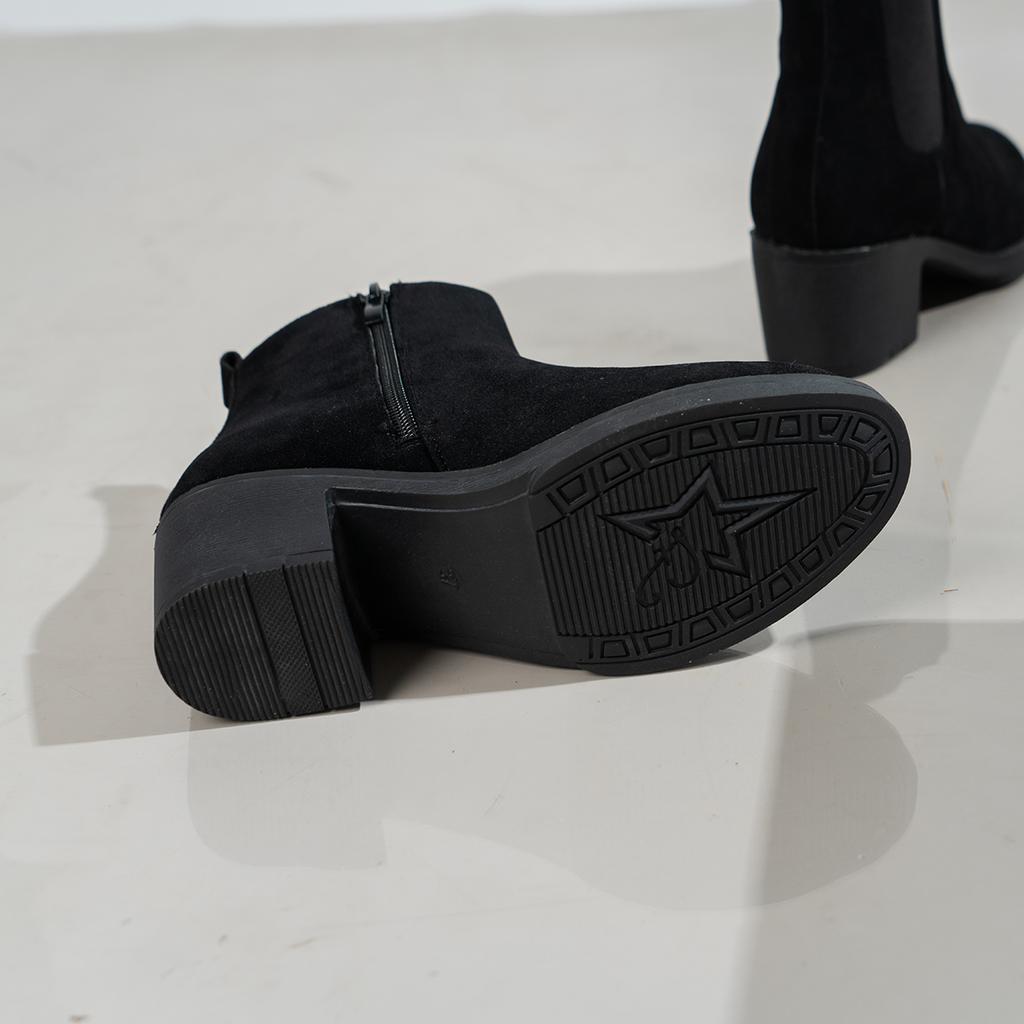 Женские ботильоны на платформе, женские ботильоны, осенняя мода, элегантные, искусственные, элегантные, лаконичные, однотонные, ботильоны на высоком каблуке