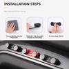 Hot New Multi-Purpose Vehicle Storage Hooks Car Interior Accessories For Lexus ES
