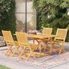VidaXL 5-Piece Garden Dining Set Patio Dining Furniture Outdoor Dining Table and Chairs 3059551