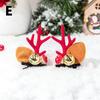20 Pairs Hair Ball Christmas Antler Deer Ear Hairpins Hair Clip Hair Accessories Christmas Headbands Christmas Gift For Kids