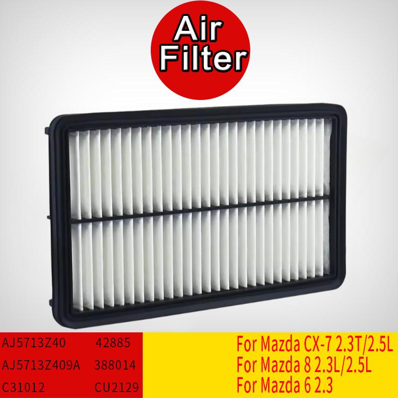 LA-474 Air Filter For MAZDA 6 SALOON (GG) 2.3 2005-2007 CX-7 (ER) 2.3 2.5 2007-2013 AJ5713Z40 AJ5713Z409A / 9U C31012 MA3090