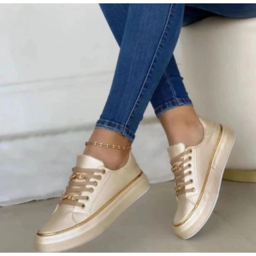 Retro Women Flat Bottom Casual Lightweight Breathable Classic Jogging Sneakers Vulcanize Walking Shoes Female Outdoor Trainers