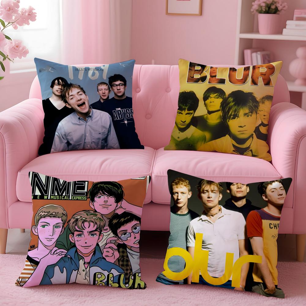 Чехол для подушки с изображением солиста группы Blur, крутой, удобный, двусторонний. Идеально для автомобиля, дивана, спальни и не только.