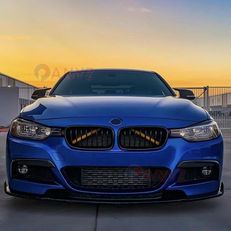 Car Front Grille Trim Strips Cover For BMW F10 F11 F12 F13 F07 F06 F01 5 6 7 Series X1 X2 F48 F39 2010-2016 Interior Accessories Interior Mirrors 6