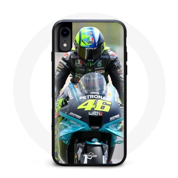 Чехол - Valentino Rossi - Iphone XR - Мягкий - Черный - Унисекс