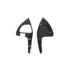 5Pcs Carbon Fiber Steering Wheel Button Cover Trim For 07-11 Toyota Camry Type B