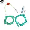 Для дизельного отопителя 2 кВт 5 кВт 8 кВт Комплект из 7 шт. Прокладка воздухо-дизельного тракта + Комплект керамических свечей накаливания для автомобиля